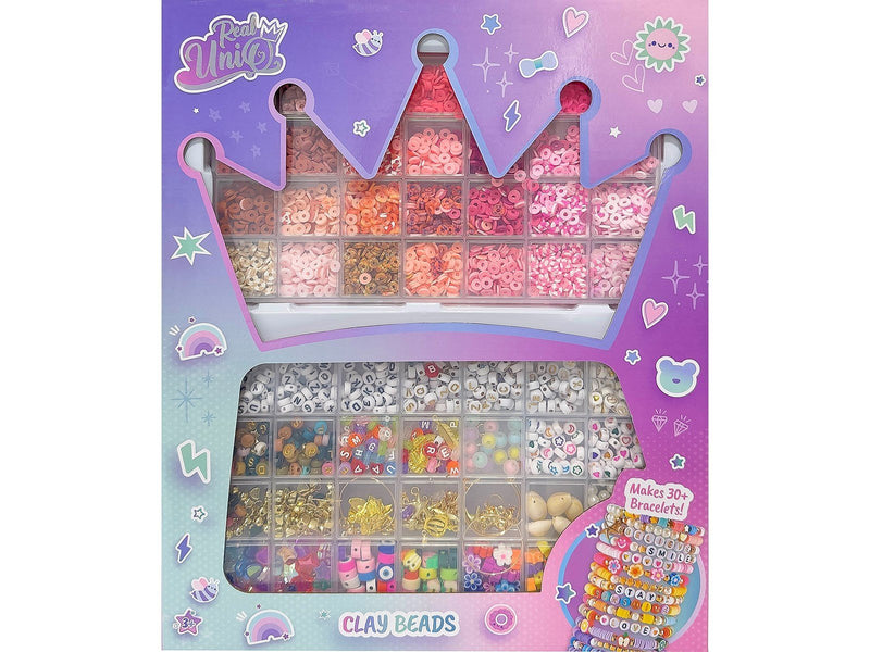 Real UniQ Clay Beads Set