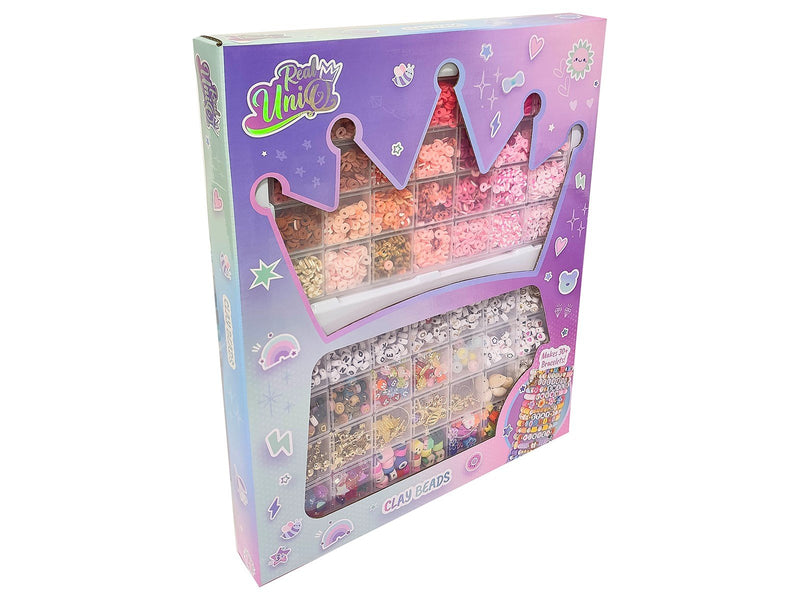 Real UniQ Clay Beads Set