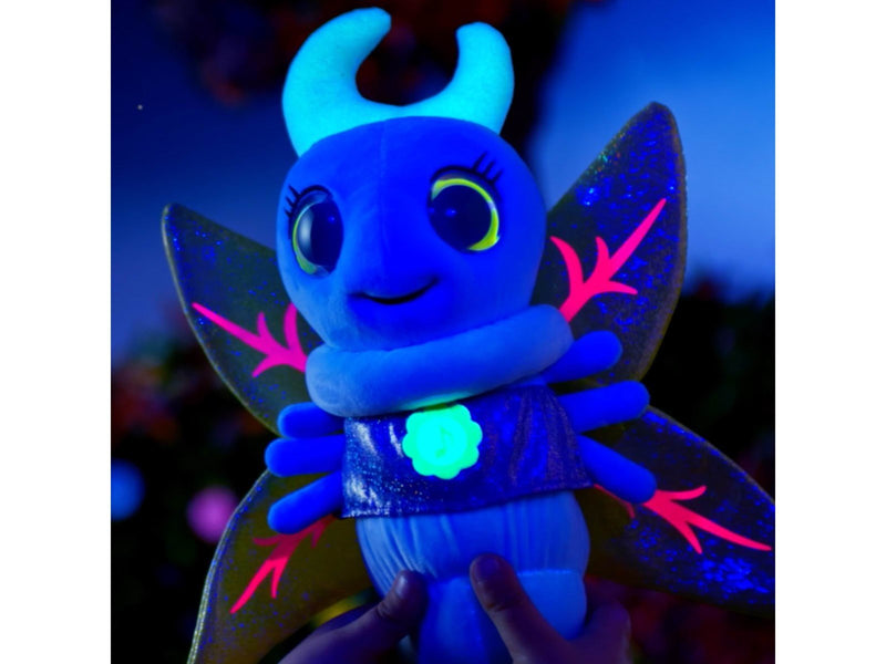Glowies Bedtime buddy with music and light Blue. 28 cm