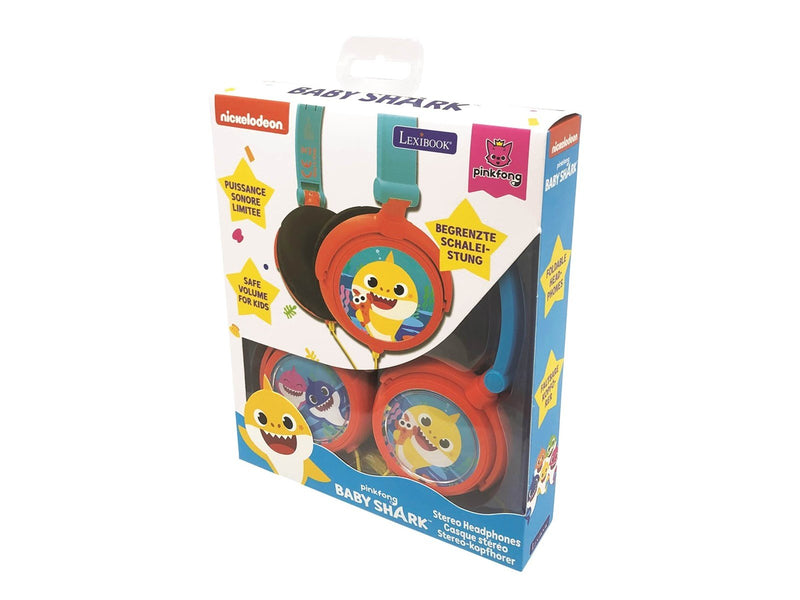Baby Shark Stereo Wired Foldable Headphone