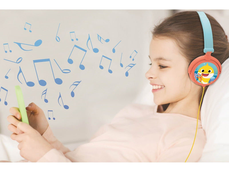Baby Shark Stereo Wired Foldable Headphone