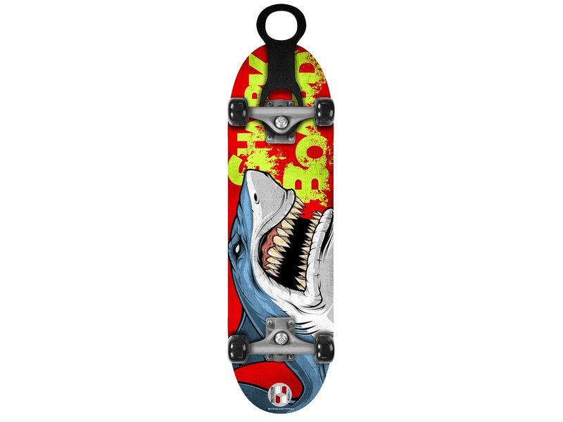 Stamp Skateboard Shark