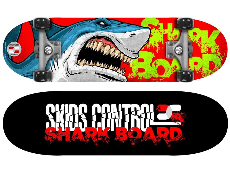 Stamp Skateboard Shark