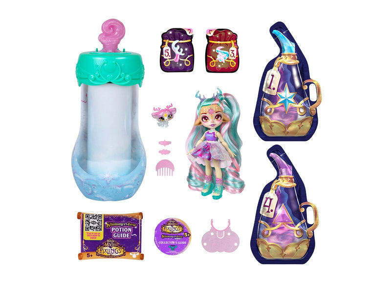 Magic Mixies Pixlings Galaxy Hair Doll Deerlee