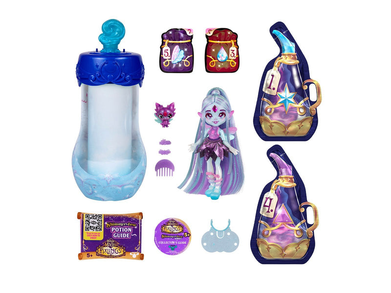 Magic Mixies Pixlings Galaxy Hair Doll Flyt