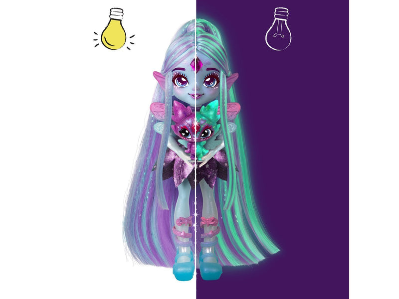 Magic Mixies Pixlings Galaxy Hair Doll Flyt