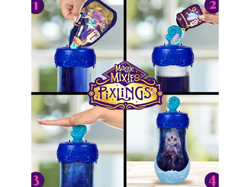 Magic Mixies Pixlings Galaxy Hair Doll Flyt