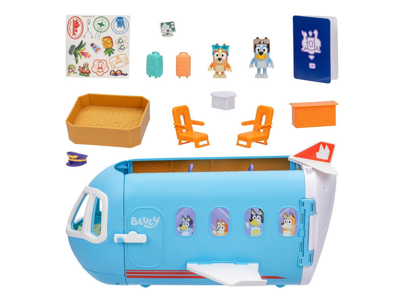 Bluey Escape Convertible Flight Playset 3-in-1
