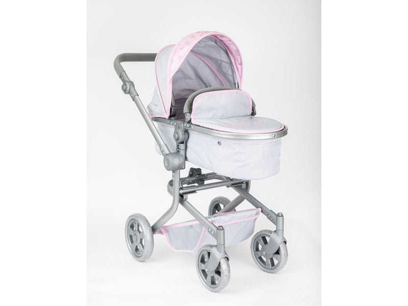 Tiny Treasures Foldable Babydoll Pram