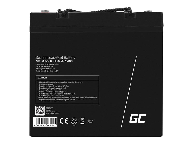Green Cell AGM battery - Lead Acid