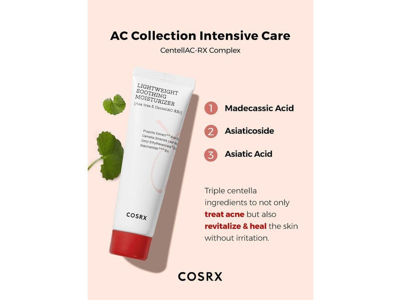 Cosrx - AC Collection Lightweight Soothing Moisturizer 80ml