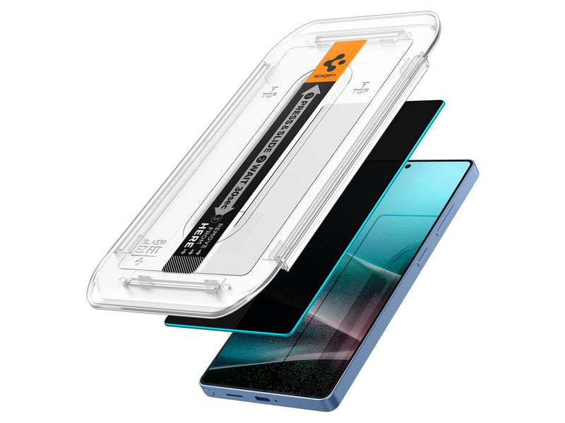 Spigen Glass tR EZ Fit HD (Privacy) 2 Pack - Samsung Galaxy S25 Ultra