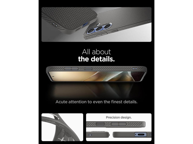 Spigen Liquid Air - Marble Grey - Samsung Galaxy S25+