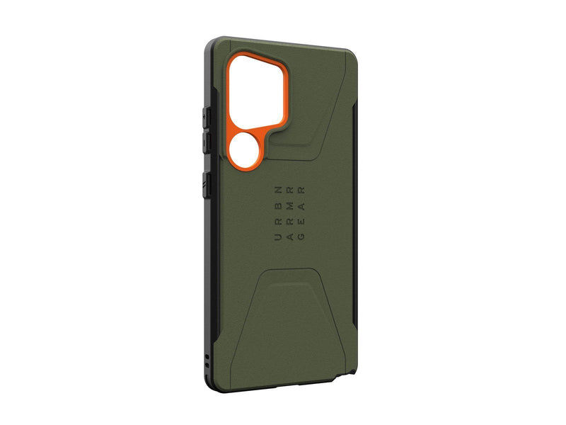 UAG Civilian Pro - Olive Drab/Orange - Samsung Galaxy S25 Ultra