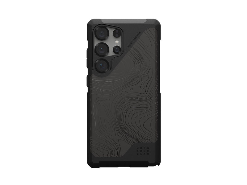 UAG Metropolis LT w/Magnet - Topography Black - Samsung Galaxy S25 Ultra