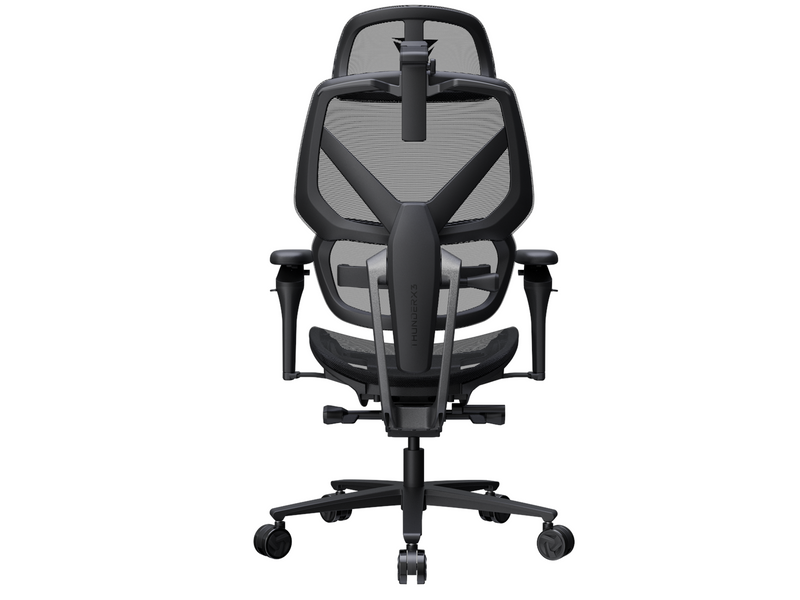 ThunderX3 Flex Pro Mesh Black Bürostuhl - Schwarz - Mesh - 123 kg