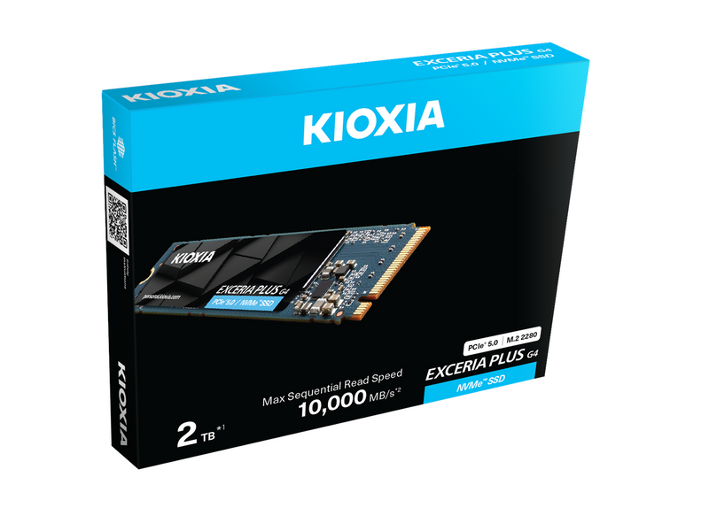 Kioxia EXCERIA PLUS G4 SSD - 2TB - M.2 2280 - PCIe 5.0
