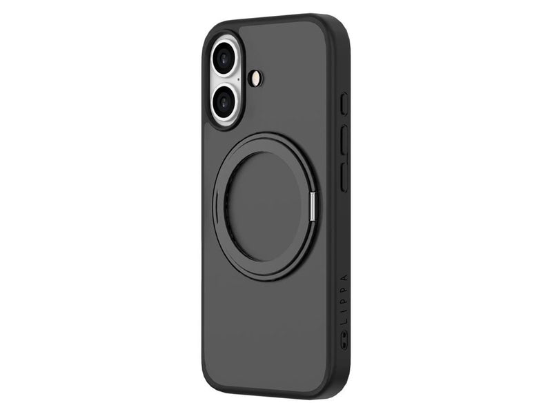 Lippa MagSafe 360 rotating iPhone 16 Cover Black