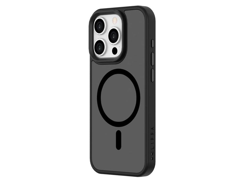 Lippa MagSafe iPhone 15 Pro Cover Matte Transpara