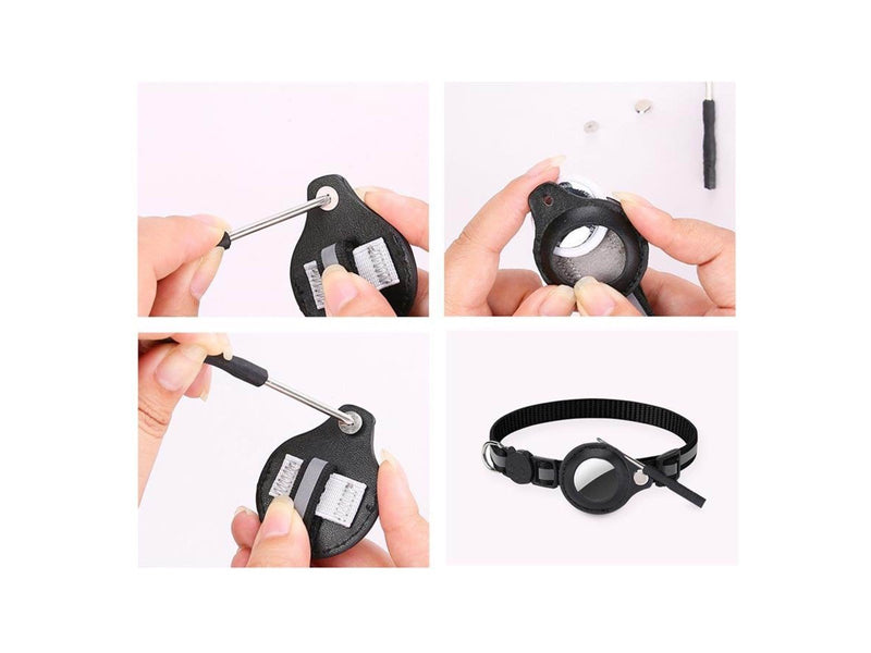 Lippa Collar for Cats and Dogs 22-32 cm Black