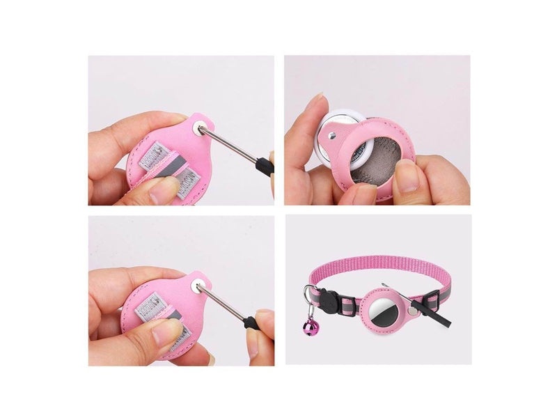 Lippa Collar for Cats and Dogs – For AirTag and Smart Finder - 22-32 cm