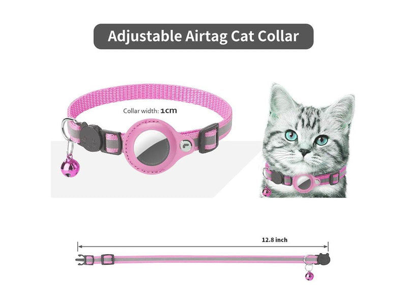 Lippa Collar for Cats and Dogs – For AirTag and Smart Finder - 22-32 cm