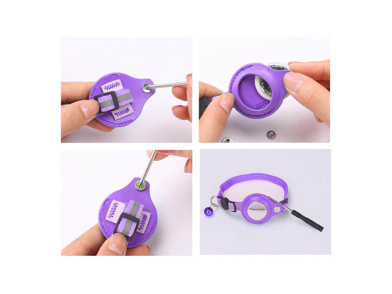 Lippa Collar for Cats and Dogs – For AirTag and Smart Finder - 22-32 cm