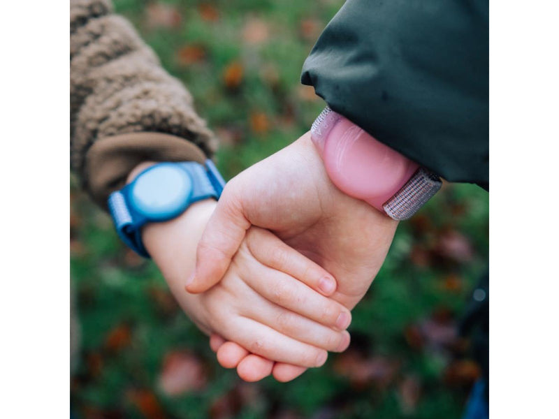 Lippa Nylon Wristband for AirTag and Smart Finder – Blue