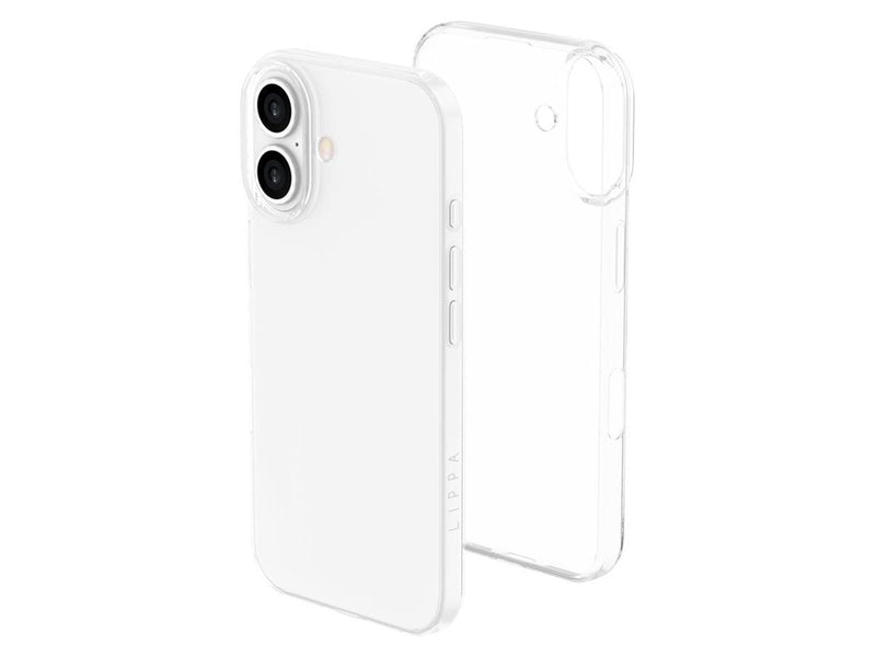 Lippa iPhone 16 Cover – 1 mm Slim TPU Clear