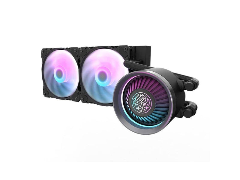 Darkflash DN 240 CPU liquid cooling (black) - CPU-Wasserkühlung - Max 30 dBA
