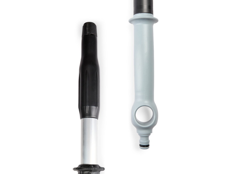 G.Funder Fiber-reinforced telescopic handle with water flow handle 175-290 cm
