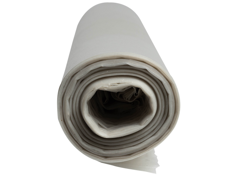 G.Funder Clear garbage bags 120 liters 10 bags per roll - heavy duty quality