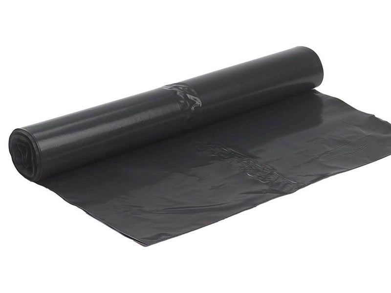 G.Funder Black garbage bags 120 liters 10 bags per roll - heavy duty quality