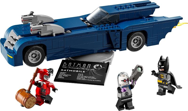 LEGO® DC Super Heroes Batman im Batmobil vs. Harley Quinn und Mr. Freeze