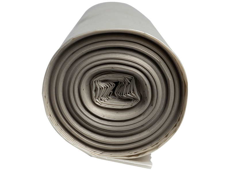G.Funder Clear garbage bags 120 liters 10 bags per roll - extra heavy duty quality