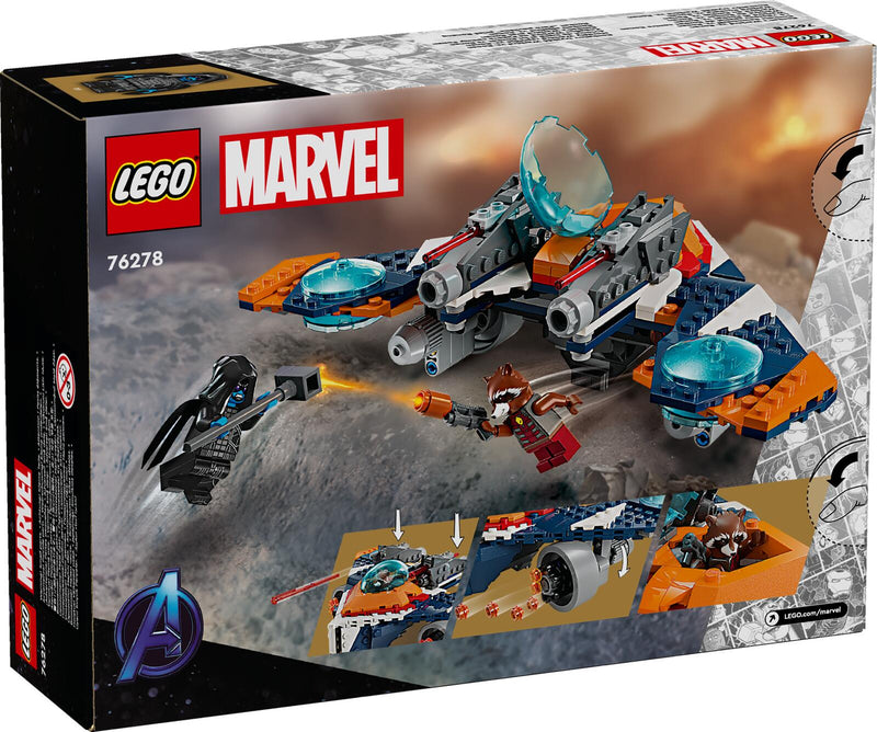 LEGO® Marvel Super Heroes™ 76278 Rockets Raumschiff vs. Ronan