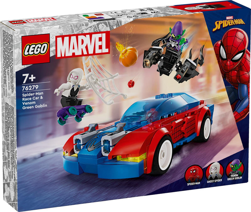 LEGO® Marvel Super Heroes™ 76279 Spider-Mans Rennauto & Venom Green Goblin