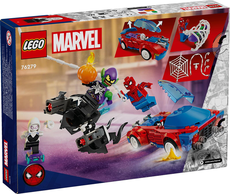 LEGO® Marvel Super Heroes™ 76279 Spider-Mans Rennauto & Venom Green Goblin