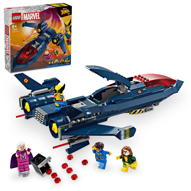 LEGO® Marvel Super Heroes™ 76281 X-Jet der X-Men