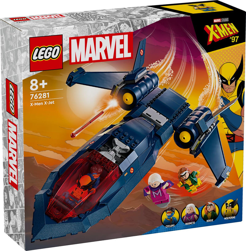 LEGO® Marvel Super Heroes™ 76281 X-Jet der X-Men