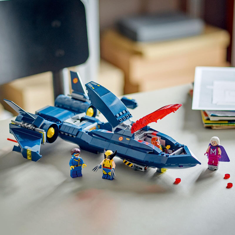 LEGO® Marvel Super Heroes™ 76281 X-Jet der X-Men