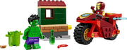 LEGO® Marvel Super Heroes Iron Man mit Bike und der Hulk