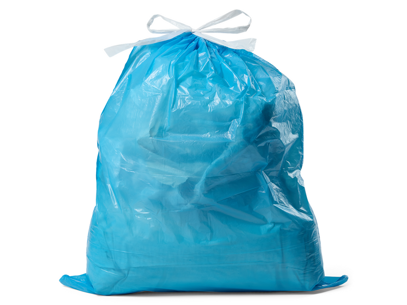 G.Funder Garbage bags with drawstring 30 liters blue