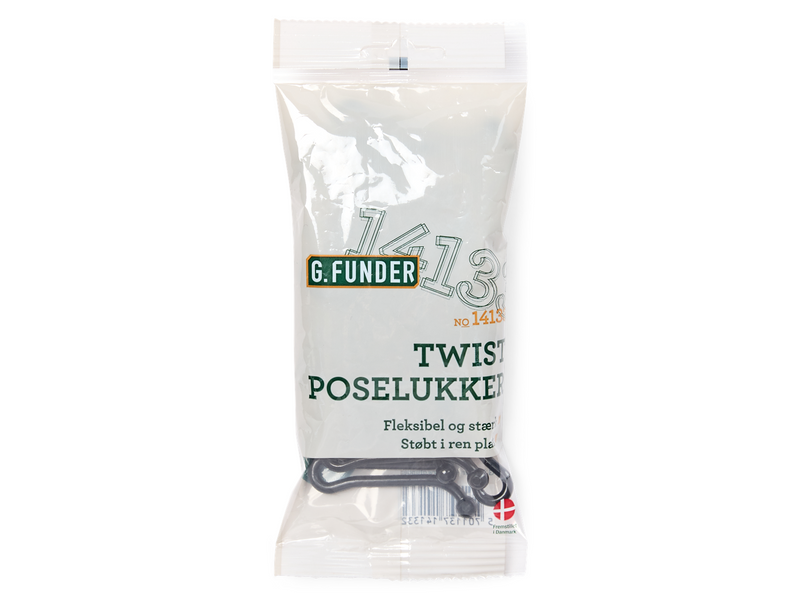 G.Funder Twist Bag sealer 20 pcs. - Danish produced