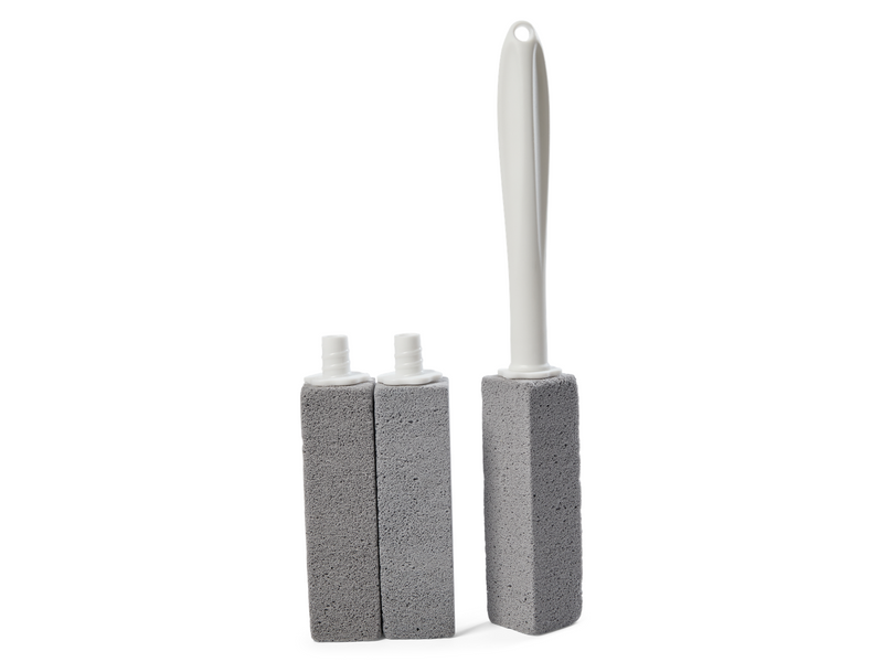 G.Funder WC scrubbing stick with extra long handle and 2 refills (in colorbox)