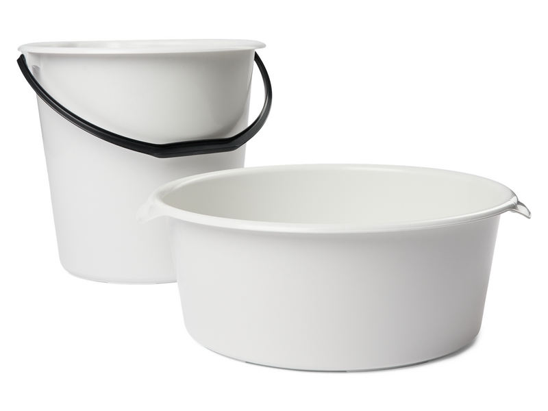 G.Funder Dishwashing tub 8 liters white Danish produced