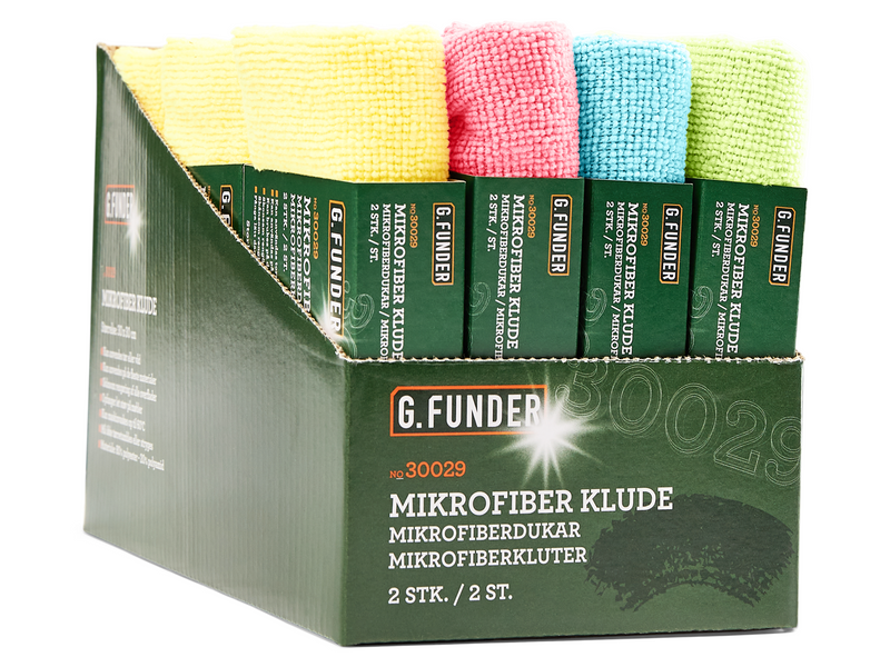G.Funder Microfiber cloth 2-pack