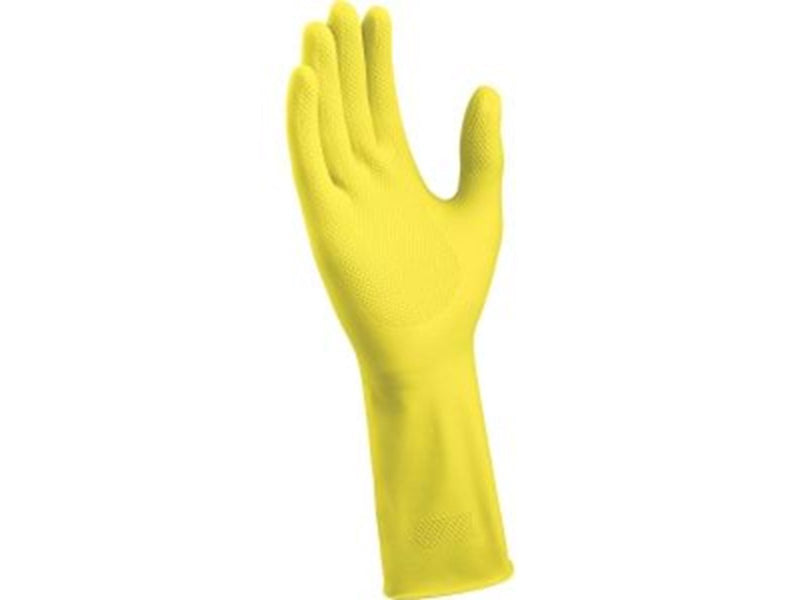 G.Funder Rubber glove - Basic glove - yellow - size 8/medium