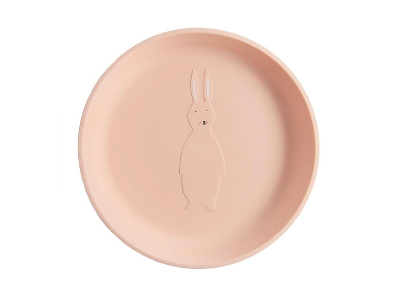 Trixie Baby Silicone Plate - Mrs. Rabbit