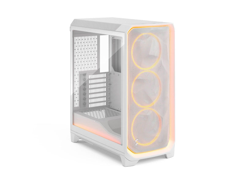 Fractal Design Meshify 3 Ambience Pro RGB White - Gehäuse - Miditower - Weiß